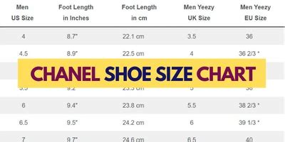 41 chanel shoe|how big are chanel shoes.